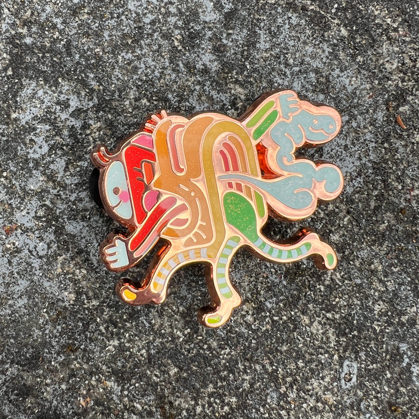 mobile home (blind bag pin)