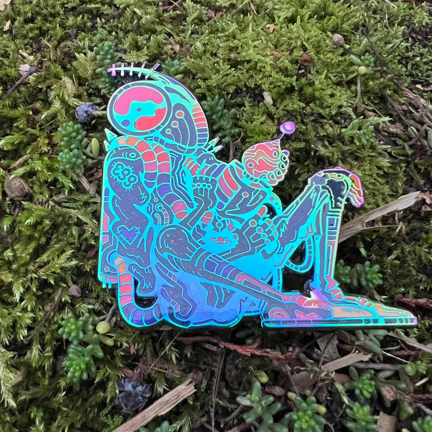 That Mantoid (enamel pin)