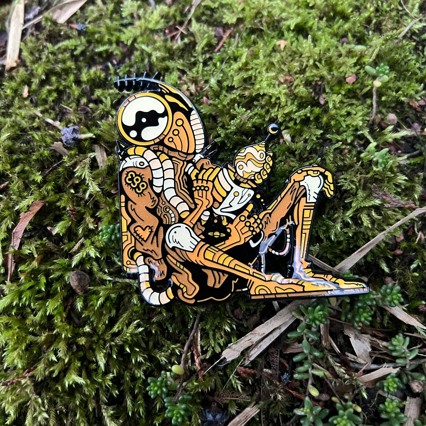 That Mantoid (enamel pin)