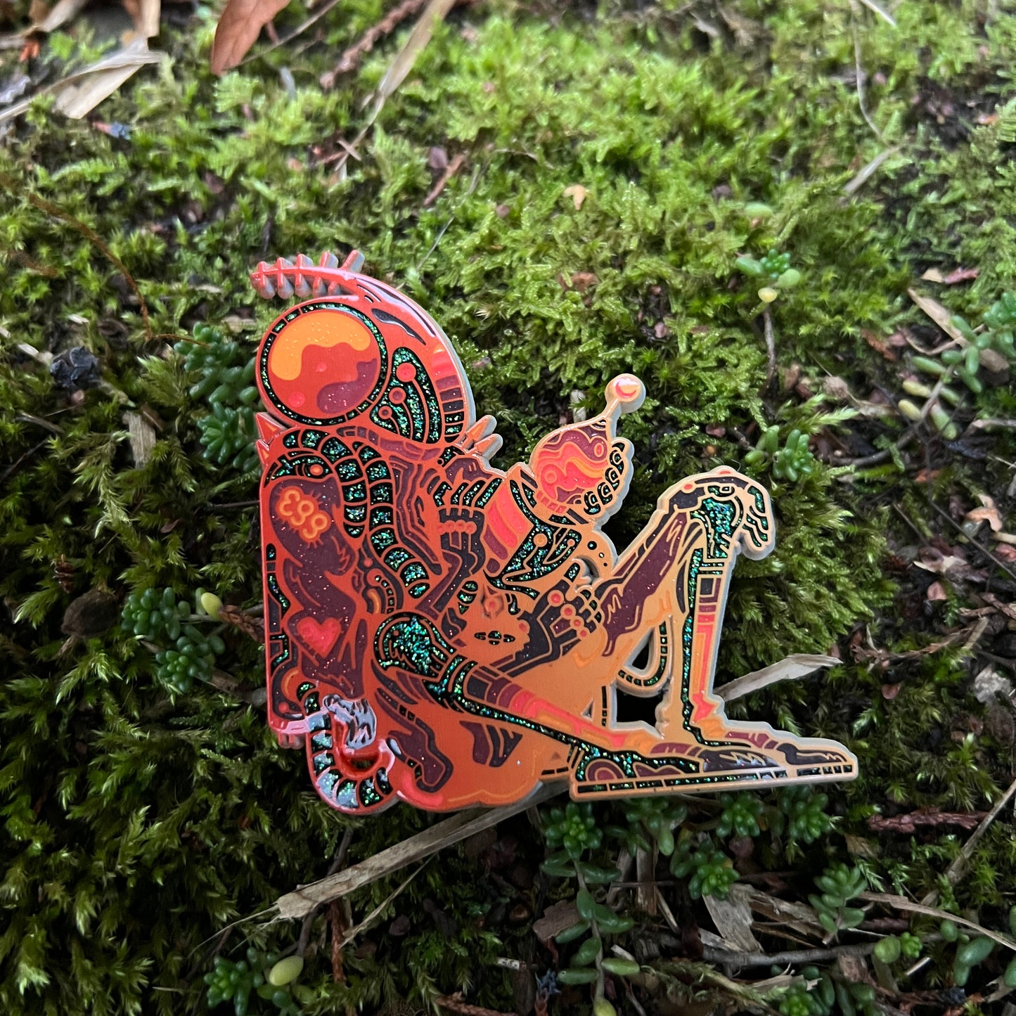 That Mantoid (enamel pin)