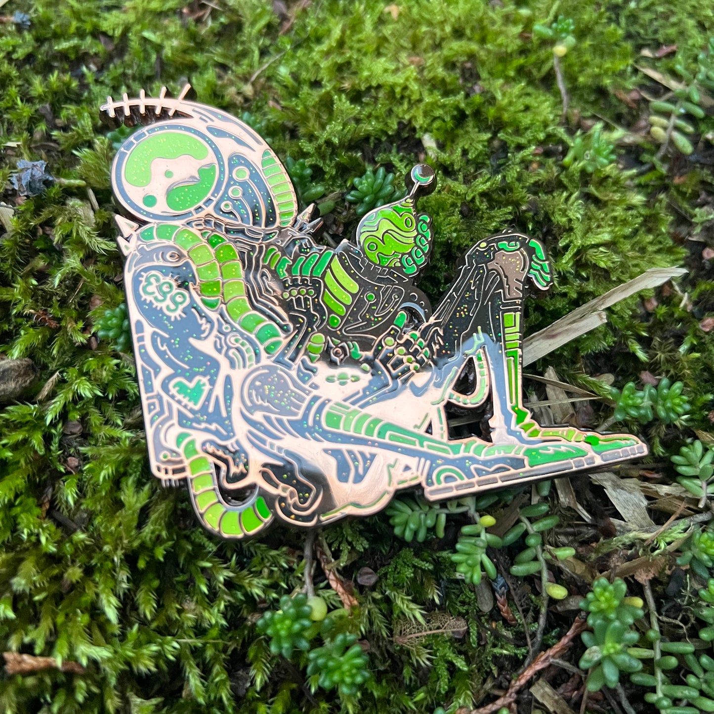 That Mantoid (enamel pin)