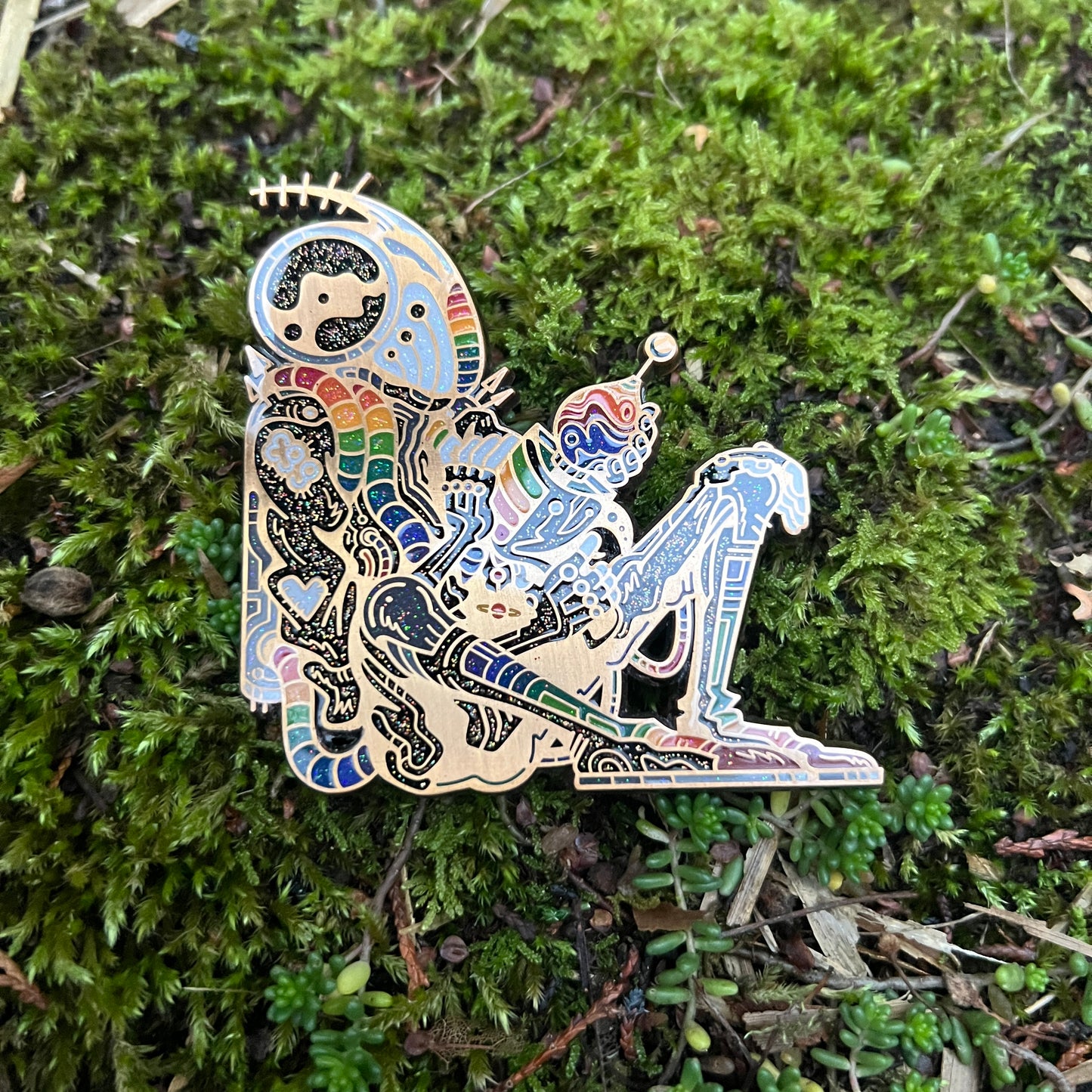 That Mantoid (enamel pin)