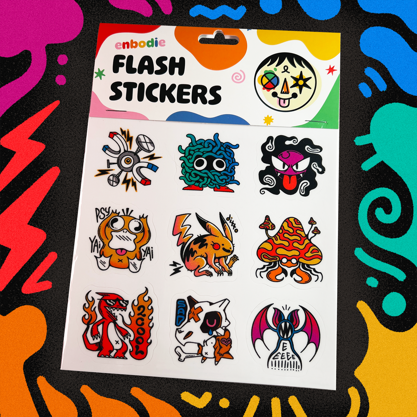 BLERPYMON (sticker sheet)